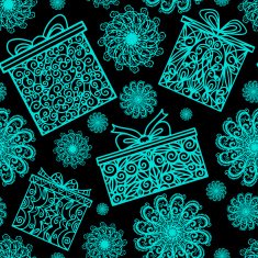 Christmas seamless pattern N186