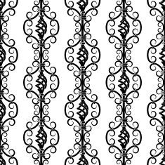 wrought iron pattern N18
