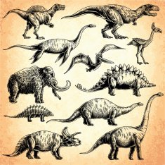 Dinosaurs set N2