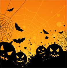 halloween background N286