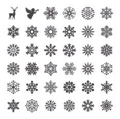 snowflake set N20
