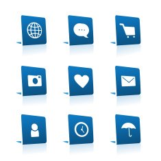 Icons set for decoration N2