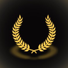 Golden Laurel Wreath N2