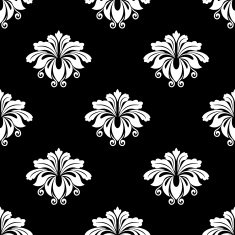 Paisley seamless floral pattern N11
