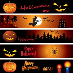 Halloween banners N24