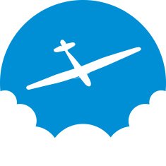Glider Clouds Icon