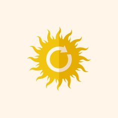 Solar Energy Flat Icon N2