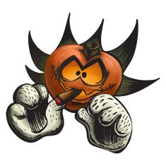 Hand drawn Halloween illustration N6