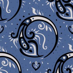 Beautiful peacock Feathers Seamless background N13