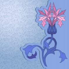 Vector greeting or invitation card N7
