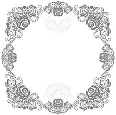grey and white vintage frame N2