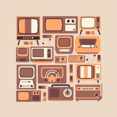 TV silhouettes