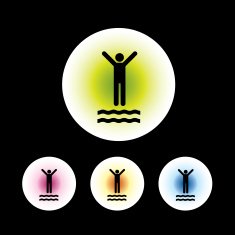 swimming pool symbol N2