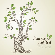 Stylized Drawing Tree
