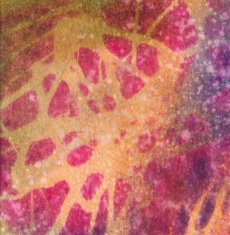 Bright colored watercolor background with textures and paint splatters