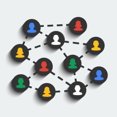 Social network vector concept EPS 10