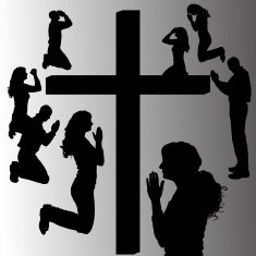 Vector Silhouette Of People N814