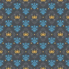 Damask seamless pattern N614