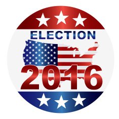 Election 2016 Button Illustration N2