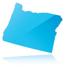 Detailed map of oregon state N2