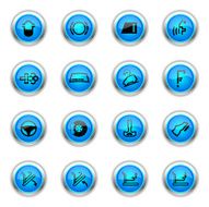 Blue Icons - Car Control Indicators N3