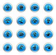 Blue Icons - Bonsais