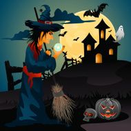 Halloween illustration N14