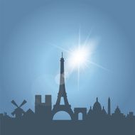 Paris Skyline N12