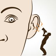 men shout
