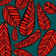 leaf pattern background N3