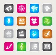 Multicolor Icons - Arts N2
