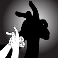 Shadow Puppet Rabbit N2