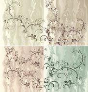 Floral backgrounds N12