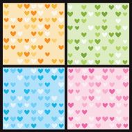 Hearts Seamless Pattern N64