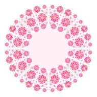 Color decorative flower background with place for text N3