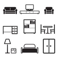 Furniture icons N15