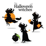 Halloween scary witch collection N2