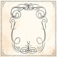 Set of vintage vector dividers N20