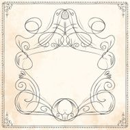 Set of vintage vector dividers N21