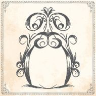 Set of vintage vector dividers N23