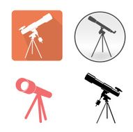 Telescope icons