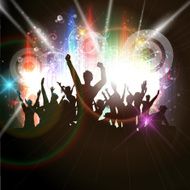 Party crowd N13
