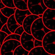 Seamless watch pattern
