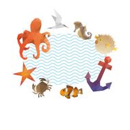 Summer holidays background vector illustration N9
