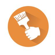 hand with brush N2