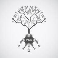 printed circuit board tree