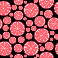 Fruit design seamless pattern Vector illustration