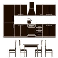 kitchen furniture icons 1