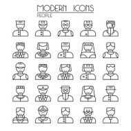 Icon set people N3