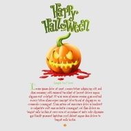 Halloween vector illustration N14